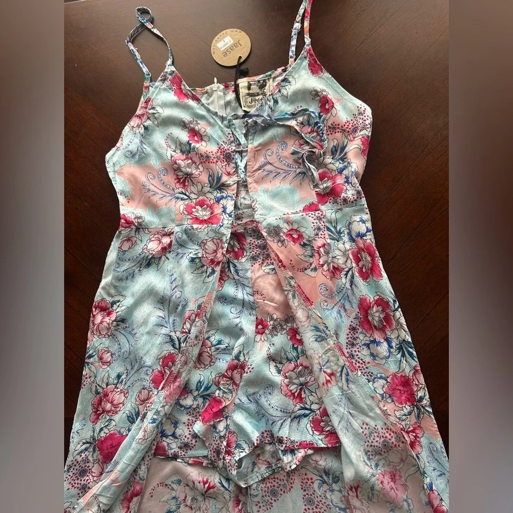Jaase Multicolor Floral Maxi Dress - Picture 4 of 12